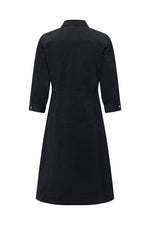 Load image into Gallery viewer, Part Two Celicha Navy Dress
