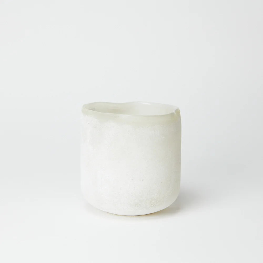 Frosted Glass Votive Candle Holder
