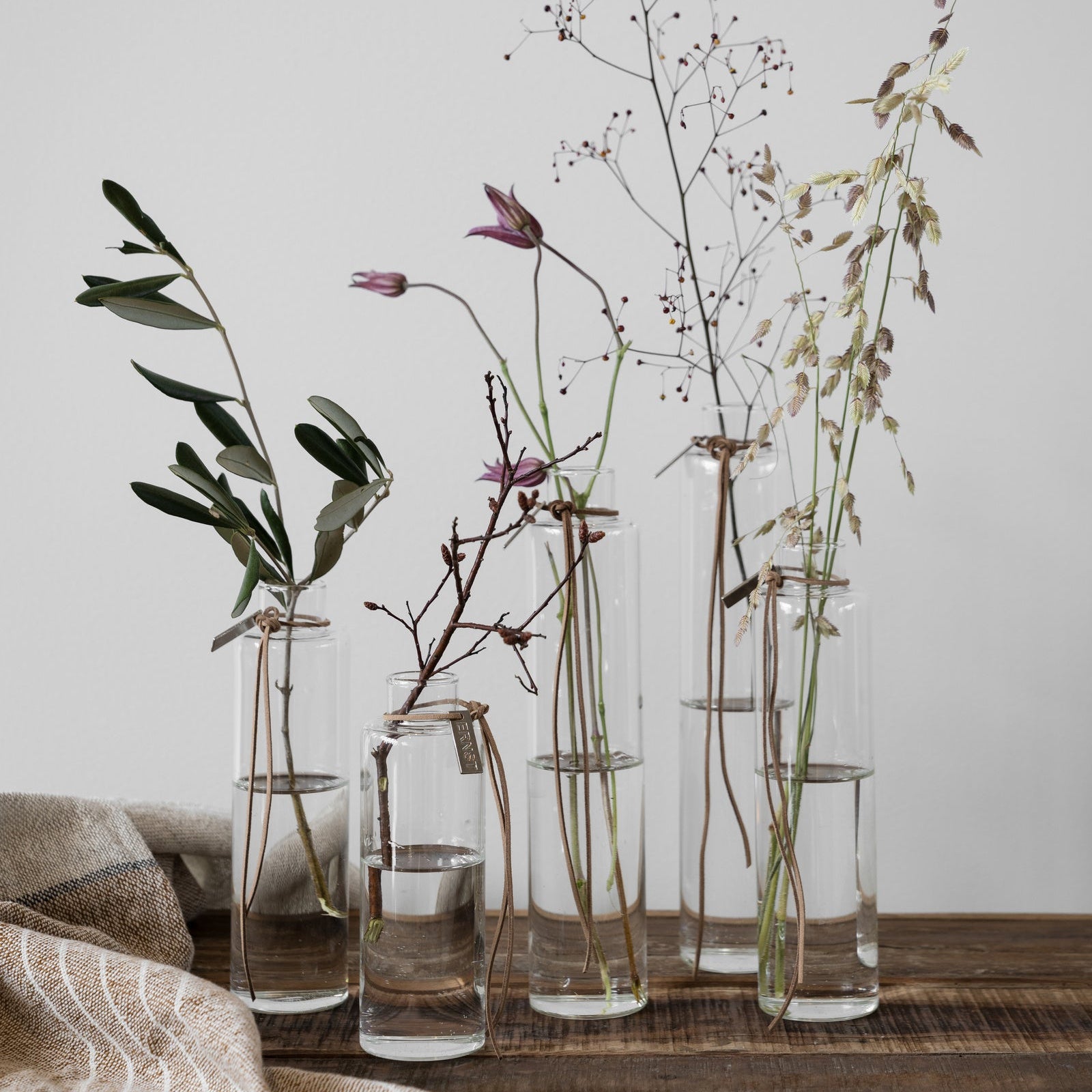 Glass Bottle Vase Medium