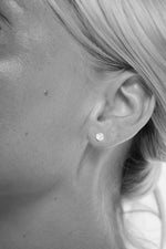 Load image into Gallery viewer, Beach Stud Earrings Silver
