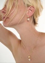 Load image into Gallery viewer, Fresh Water Pearl Necklace Silver
