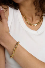 Load image into Gallery viewer, Link Bracelet Gold
