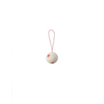 Load image into Gallery viewer, WHITE AND RED BALL FELT DECORATION

