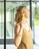 Load image into Gallery viewer, Chalk Harlow Dress Dark Tan
