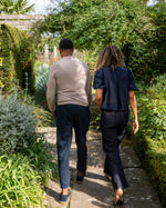 Load image into Gallery viewer, Chalk Porcha Top Navy
