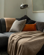 Load image into Gallery viewer, Chalk Tom Blanket Chocolate and Caramel
