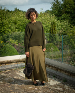 Chalk Gina Skirt Avocado