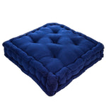 Load image into Gallery viewer, SEAT PAD CUSHION FRENCH NAVY COTTON
