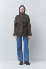 Load image into Gallery viewer, Suncoo Elvis Khaki Brown Coat Jacket
