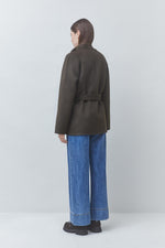 Load image into Gallery viewer, Suncoo Elvis Khaki Brown Coat Jacket

