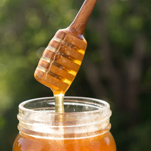 TEAK LONG HONEY DIP SPOON