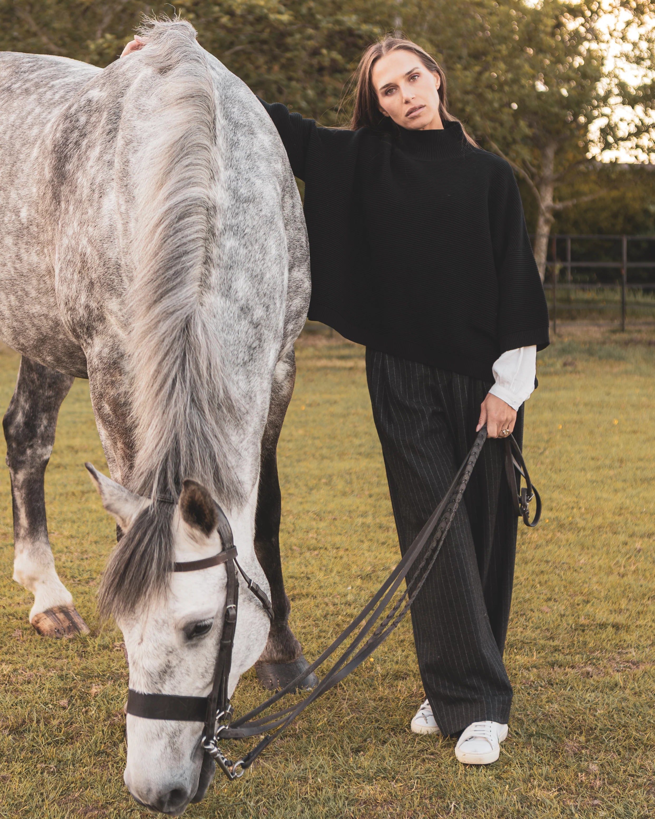 Chalk Vicki Jumper Black
