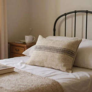 Gabriel Natural Linen Cushion 40cm x 60xm