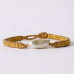 Load image into Gallery viewer, JG02 Jill Gold and Pearl Bracelet
