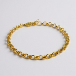 Load image into Gallery viewer, YB-130 GOLD ROLO CHAIN BRACELET
