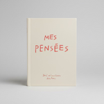 Load image into Gallery viewer, Small French Notebook Mes Pensées Unlined
