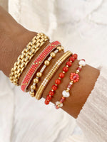 Load image into Gallery viewer, FQ01 Lulu Johnny Antique Beige Bracelet
