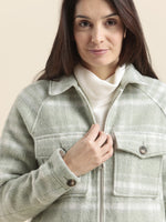 Load image into Gallery viewer, Mat De Misaine Varro Jacket Sage Check
