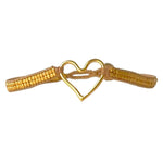 Load image into Gallery viewer, JG01 Jill Gold Heart Bracelet
