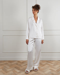 Chalk Logan Pyjama Set Off White