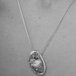 Load image into Gallery viewer, Fossil Necklace Silver
