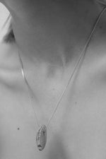 Load image into Gallery viewer, Fossil Necklace Silver
