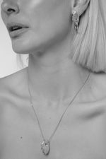 Load image into Gallery viewer, Fossil Necklace Silver
