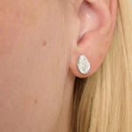 Load image into Gallery viewer, Diffuse Stud Earrings Silver

