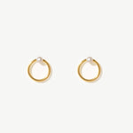 Load image into Gallery viewer, Halo Earrings Gold
