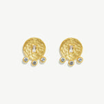 Load image into Gallery viewer, Fiori Earrings Gold
