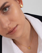 Load image into Gallery viewer, Flare Necklace Gold
