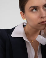 Load image into Gallery viewer, Flare Earrings Gold
