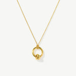 Load image into Gallery viewer, Harper Knot Necklace Gold

