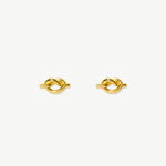 Load image into Gallery viewer, Averie Knot Earrings Gold

