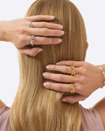 Load image into Gallery viewer, Anel Lisa Prateado Silver Knot Ring
