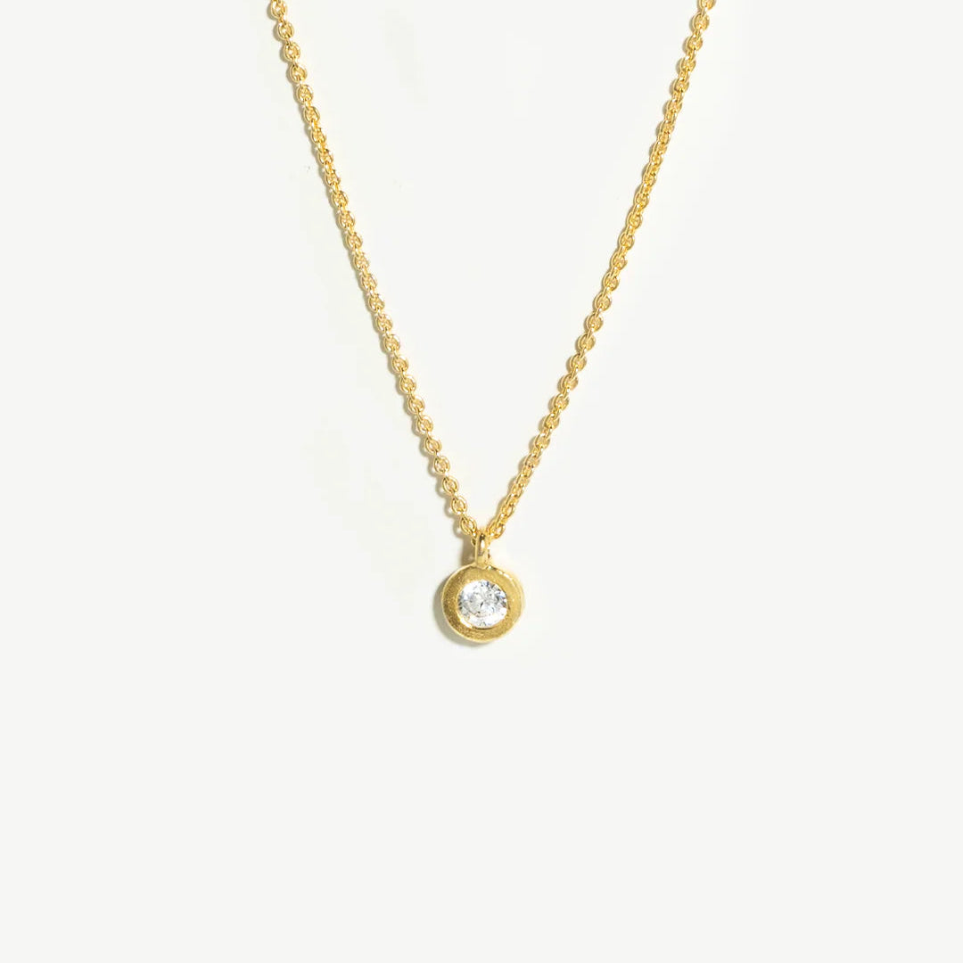 Light Point Necklace Gold