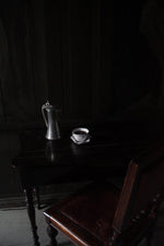 Load image into Gallery viewer, Cup and Saucer Claire White Ceramic
