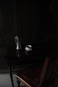 Cup and Saucer Claire White Ceramic