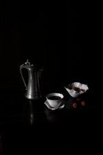 Load image into Gallery viewer, Cup and Saucer Claire White Ceramic
