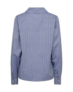 Load image into Gallery viewer, MosMosh Avent Yen Blouse Blue Stripe
