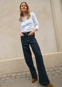 MosMosh Colette Deluxe Jeans Dark Blue