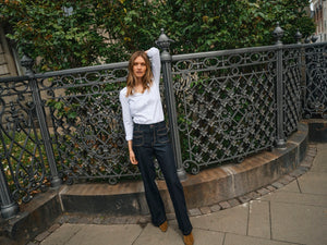 MosMosh Colette Deluxe Jeans Dark Blue