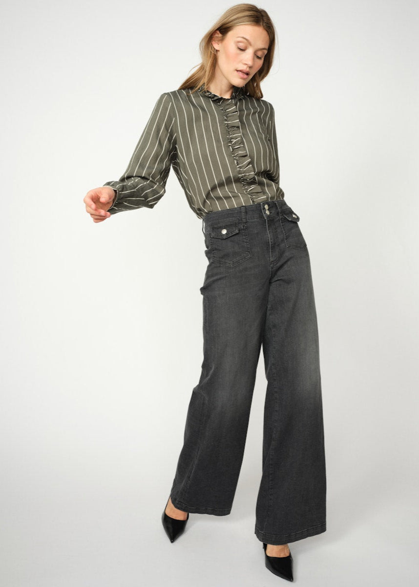 MosMosh Colette Grendel Jeans Grey Wash