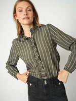 Load image into Gallery viewer, MosMosh Colette Grendel Jeans Grey Wash
