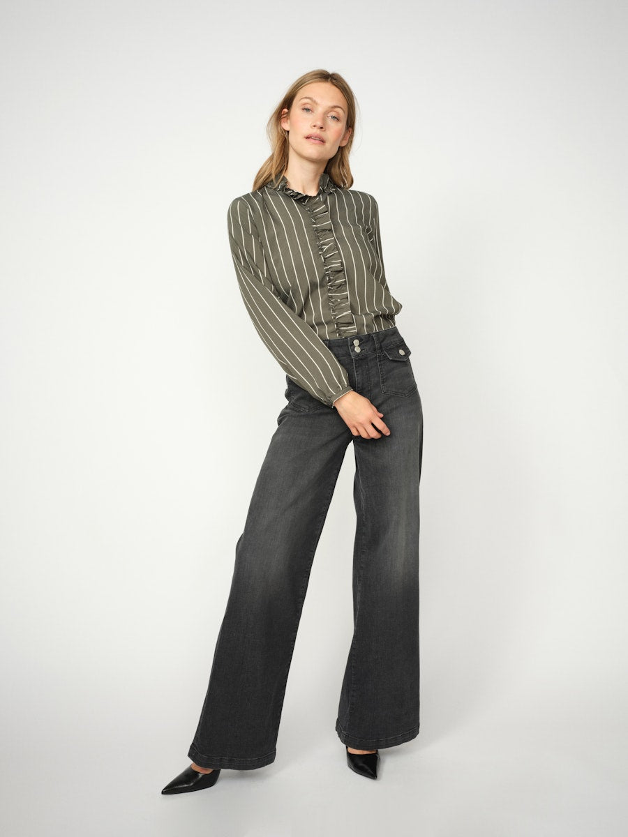 MosMosh Colette Grendel Jeans Grey Wash
