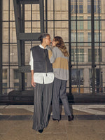 Load image into Gallery viewer, MosMosh Elise Loisa Wool Vest Jacket
