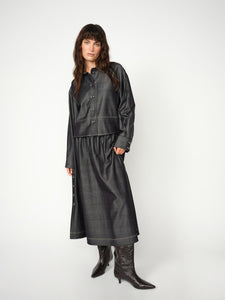 MosMosh Poy Cilla Skirt Dark
