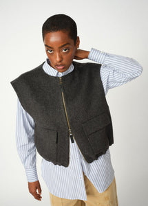 MosMosh Elise Loisa Wool Vest Jacket