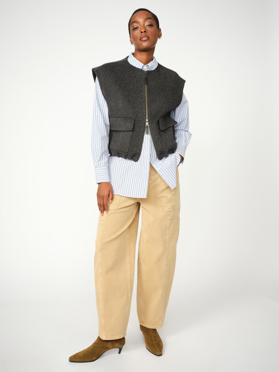 MosMosh Elise Loisa Wool Vest Jacket