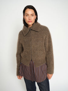 MosMosh Hulda Knit Zip Cardigan